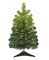 Perfect Holiday 24" Pre-lit Tabletop Ombre Green Christmas Tree